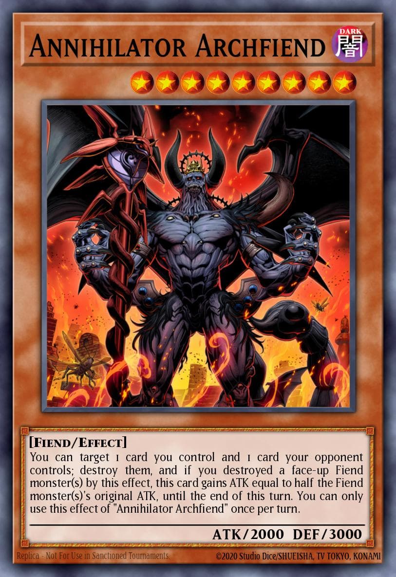 Annihilator Archfiend Ignition Assault Special Edition card