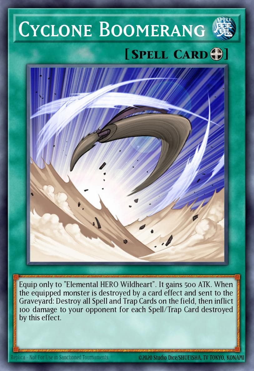 Cyclone Boomerang Duelist Pack: Jaden Yuki 2 card
