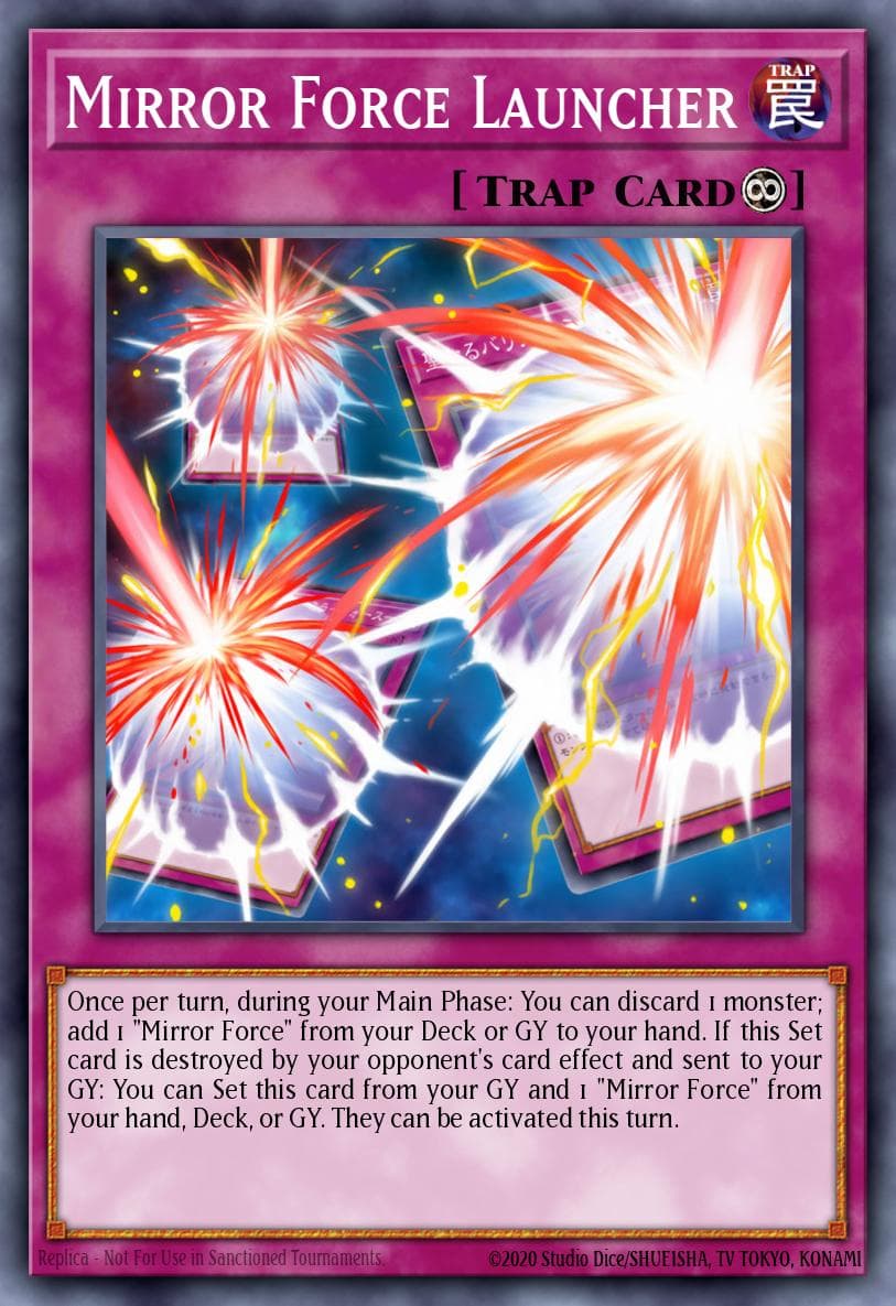 Mirror Force Launcher Structure Deck: Rokket Revolt card