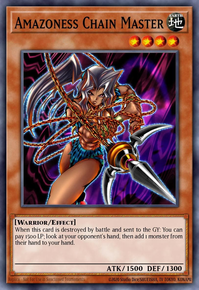 Amazoness Chain Master The Lost Millennium Sneak Peek Participation Card card