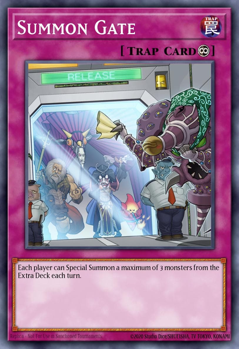 Summon Gate 遊戲王 card
