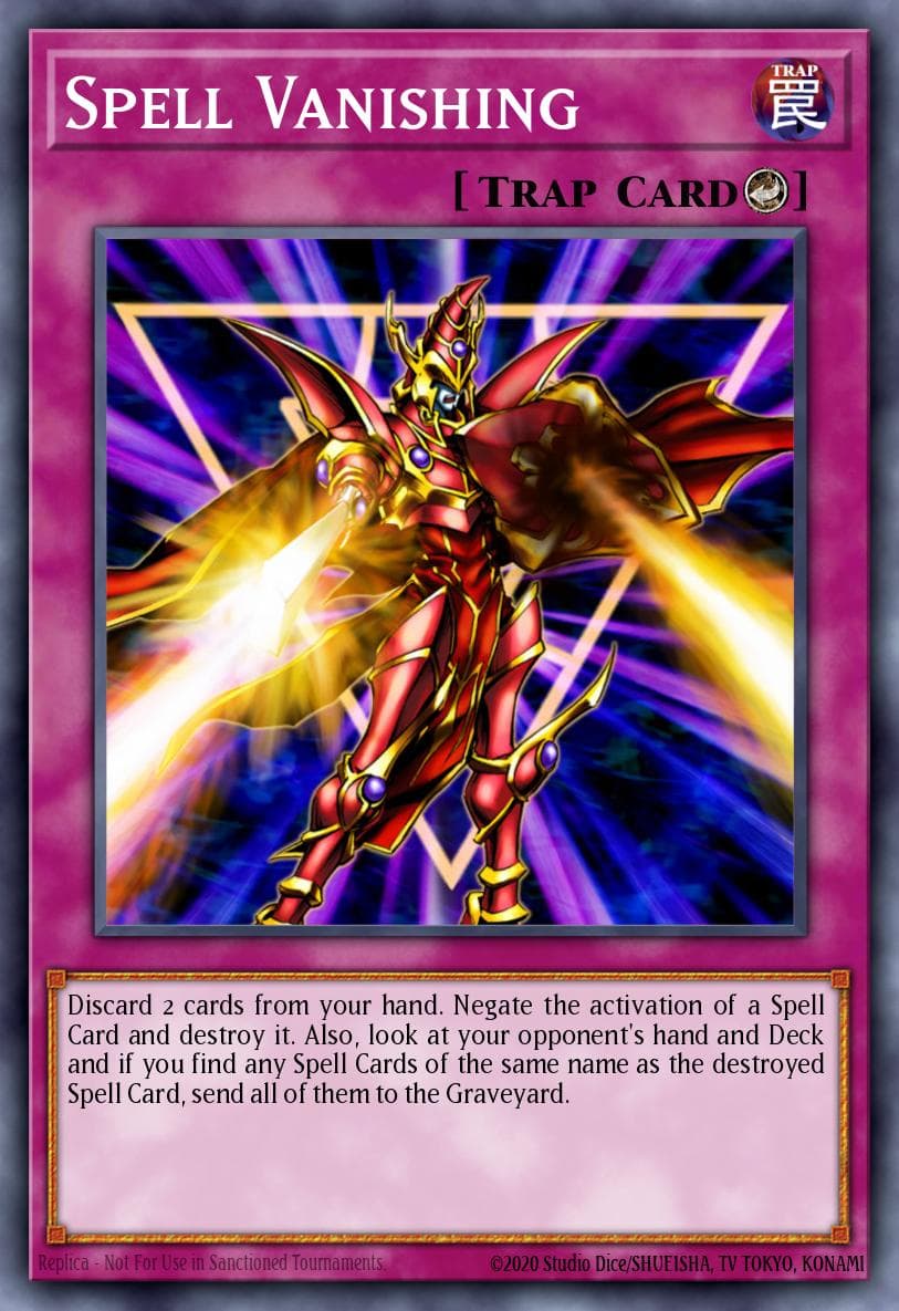 Spell Vanishing Dark Revelation Volume 1 card