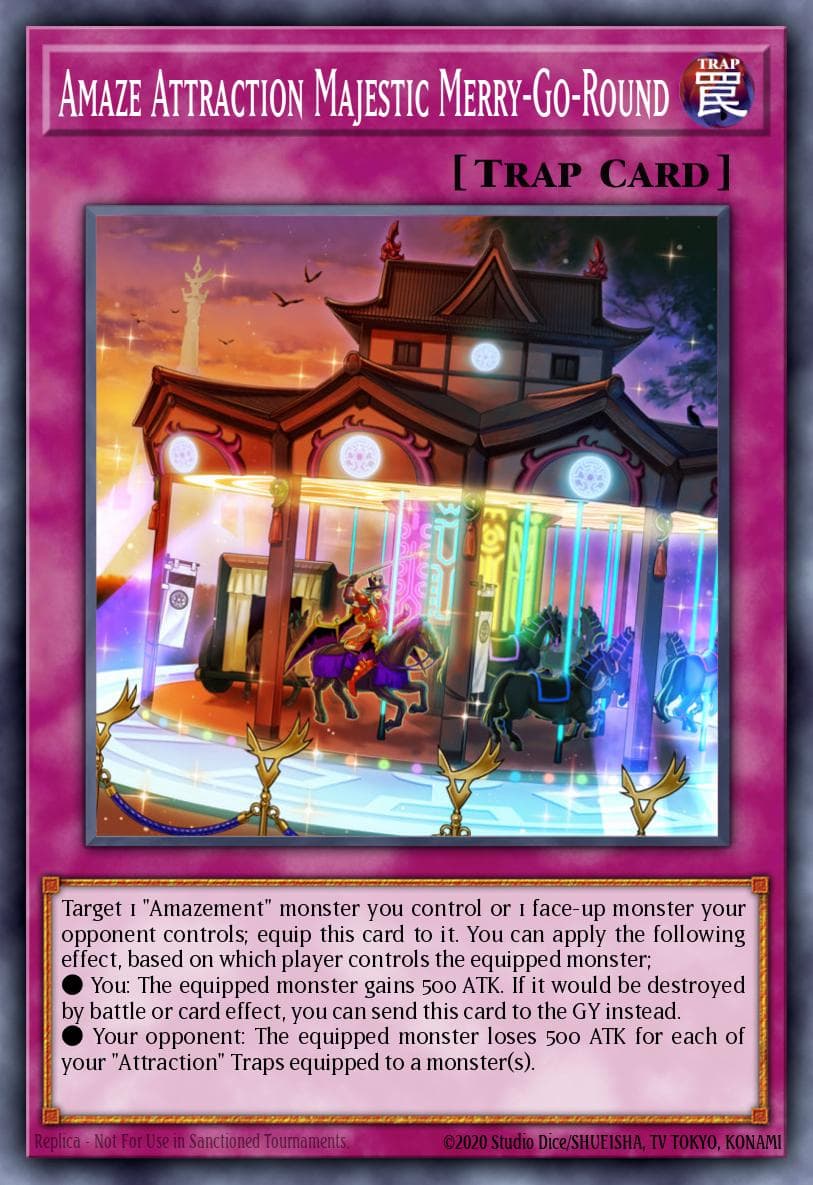 Amaze Attraction Majestic Merry-Go-Round OTS Tournament Pack 21 card