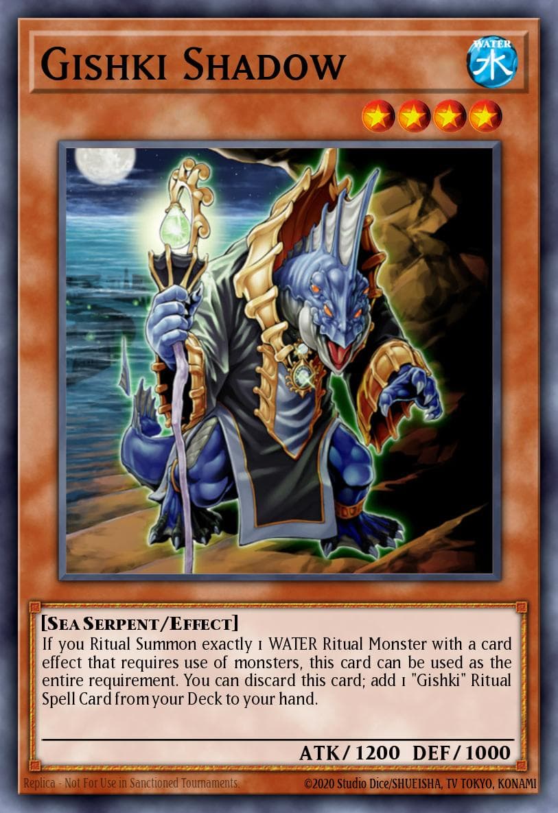 Gishki Shadow The Secret Forces card