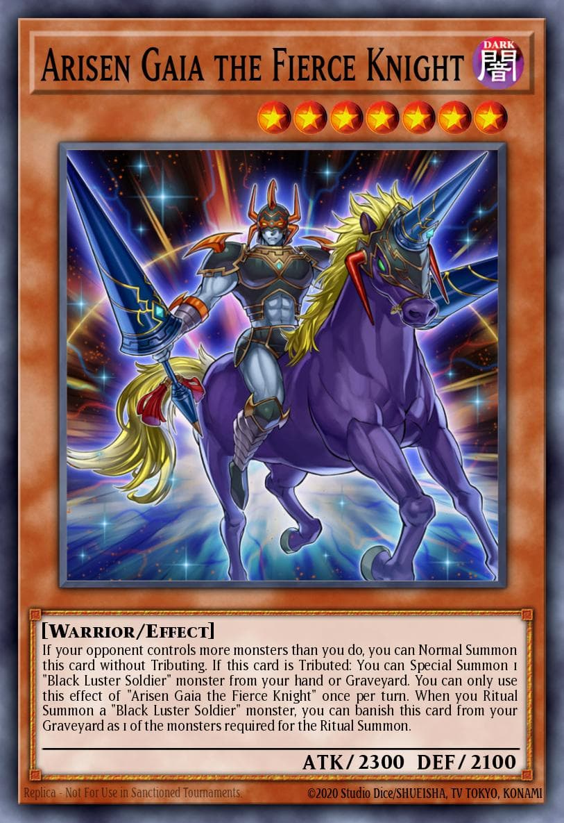 Arisen Gaia the Fierce Knight 2016 Mega-Tin Mega Pack card