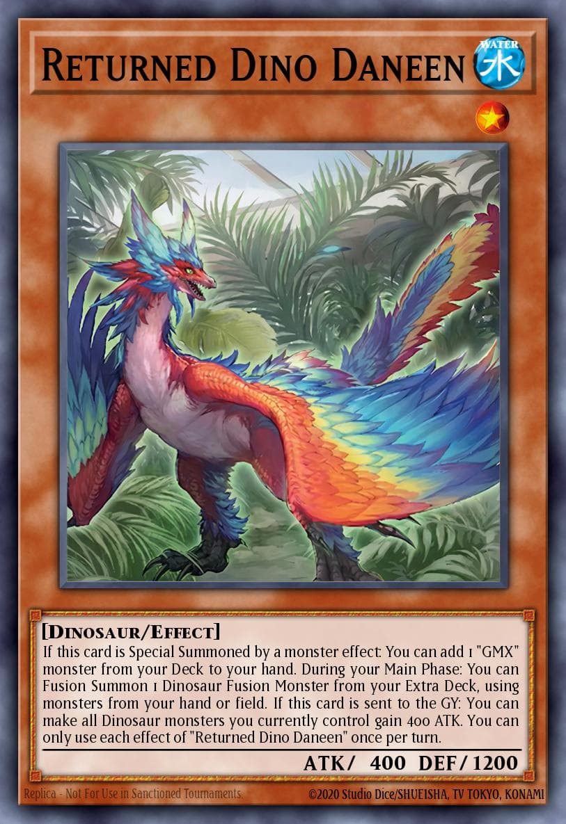 Returned Dino Daneen Burst Protocol card