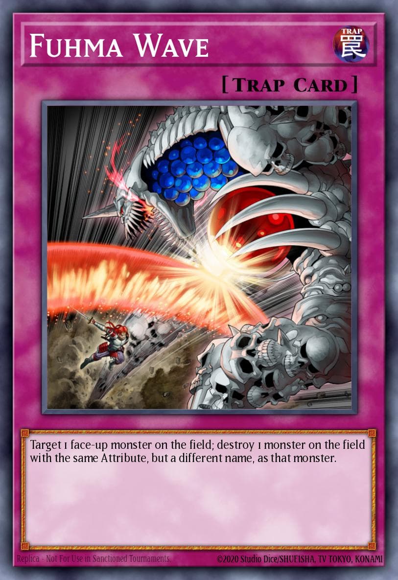 Fuhma Wave Rising Rampage Special Edition card