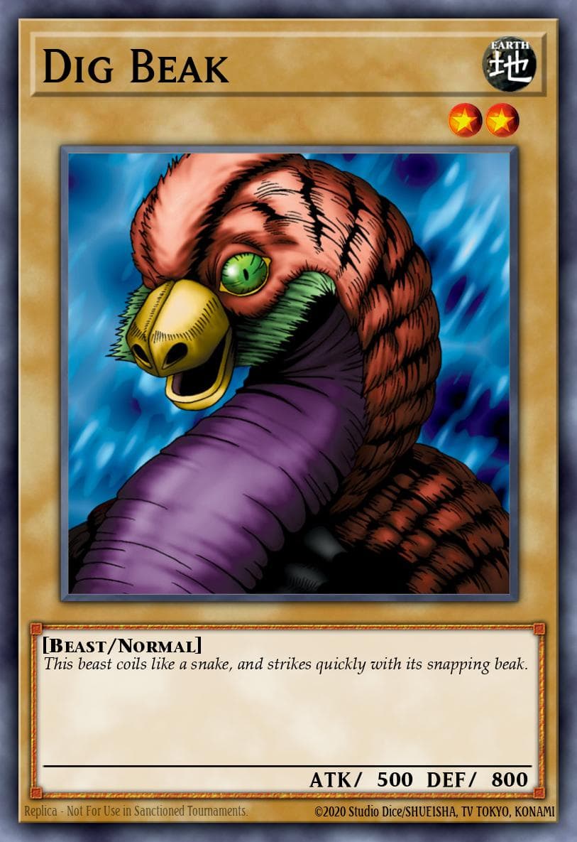 Dig Beak Tournament Pack 7 card