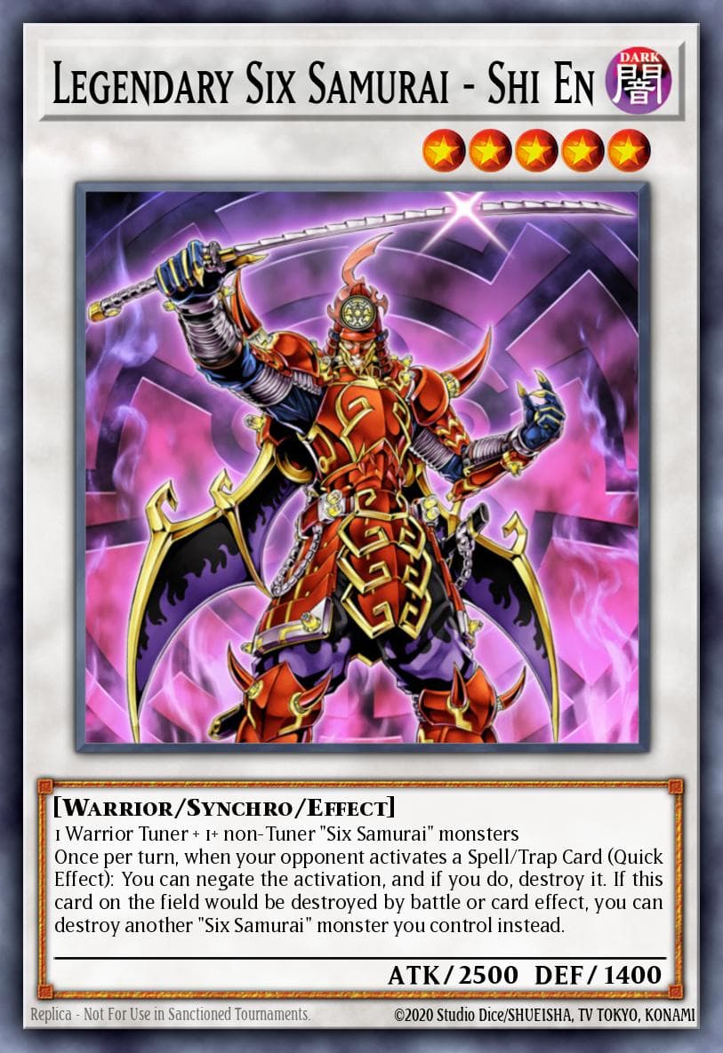 Legendary Six Samurai - Shi En Ra Yellow Mega Pack: Special Edition card