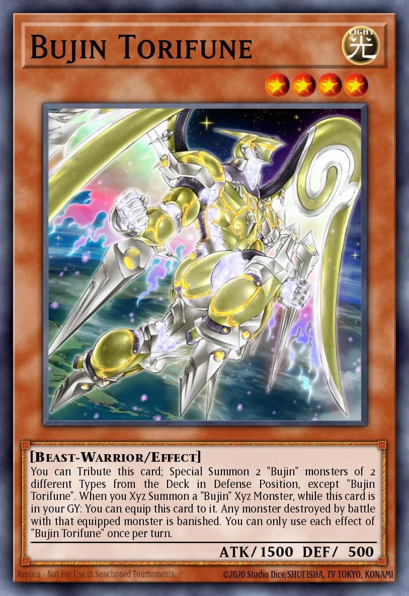 Bujin Torifune Lightning Overdrive Premiere! promotional card card