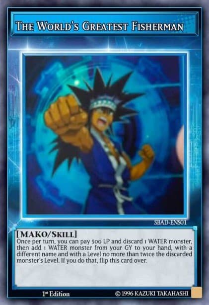 The World's Greatest Fisherman Speed Duel: Attack from the Deep card