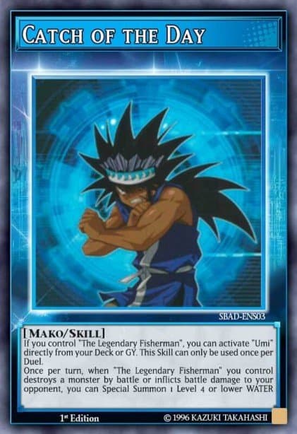 Catch of the Day Speed Duel: Attack from the Deep card