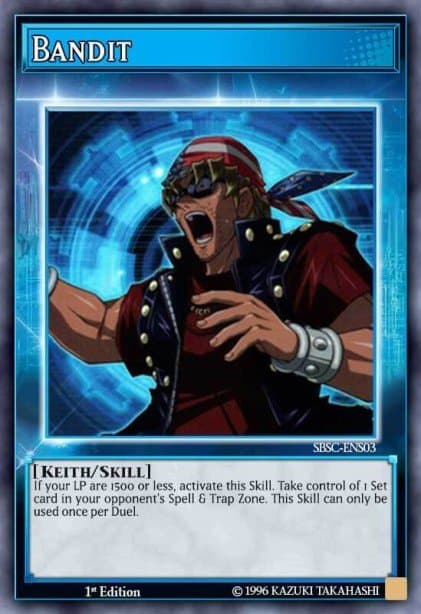 Bandit Speed Duel: Scars of Battle Launch Event participation card card