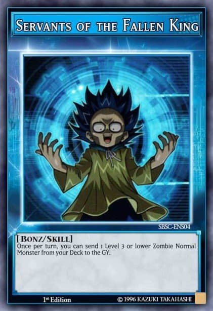 Servants of the Fallen King Speed Duel: Scars of Battle card