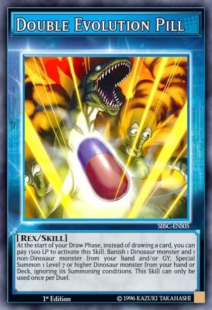 Double Evolution Pill (Skill Card) Speed Duel: Scars of Battle card