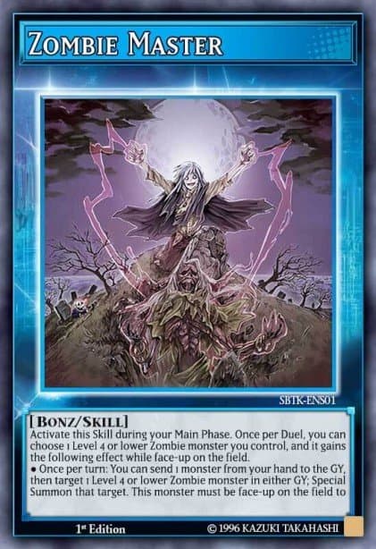 Zombie Master (Skill Card) Speed Duel: Trials of the Kingdom Sneak Peek participation cards card