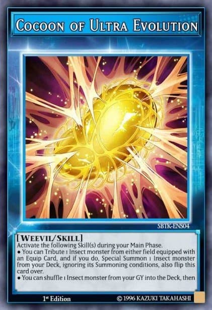 Cocoon of Ultra Evolution (Skill Card) Speed Duel Tournament Pack 3 card