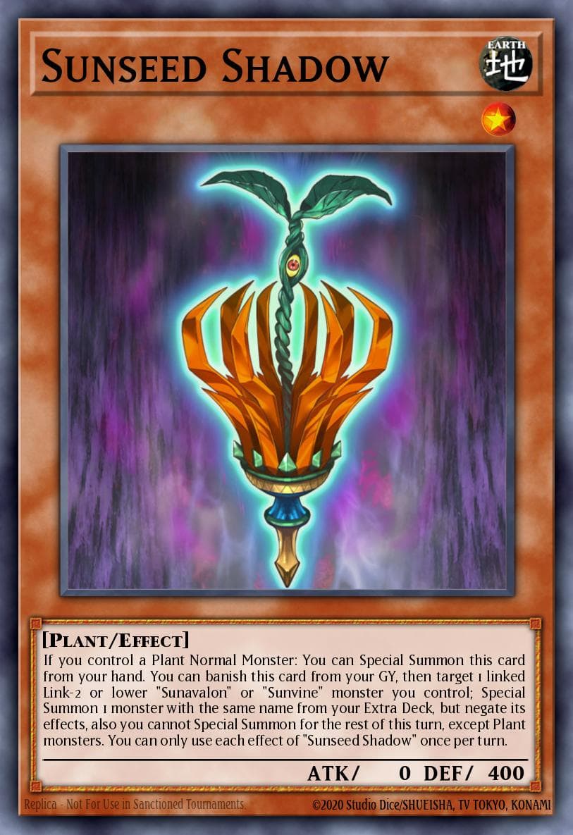 Sunseed Shadow Ghosts From the Past card