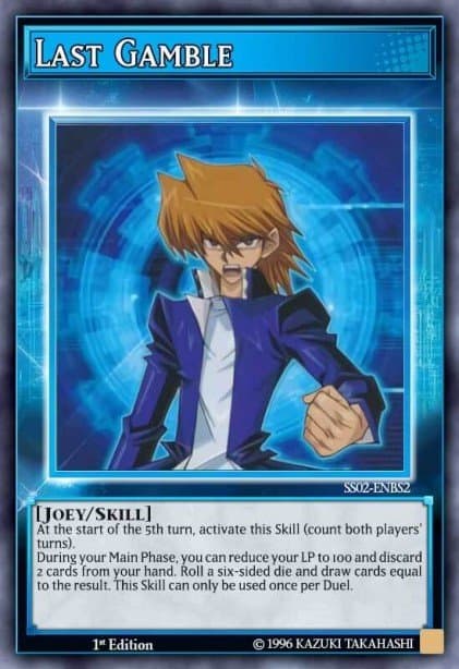 Last Gamble Speed Duel Starter Decks: Duelists of Tomorrow card