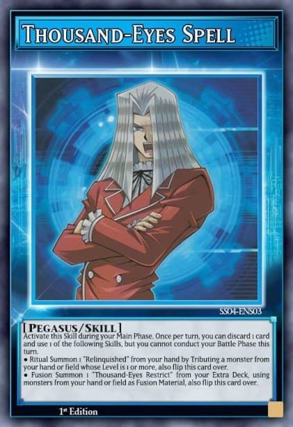 Thousand-Eyes Spell Speed Duel Starter Decks: Match of the Millennium card