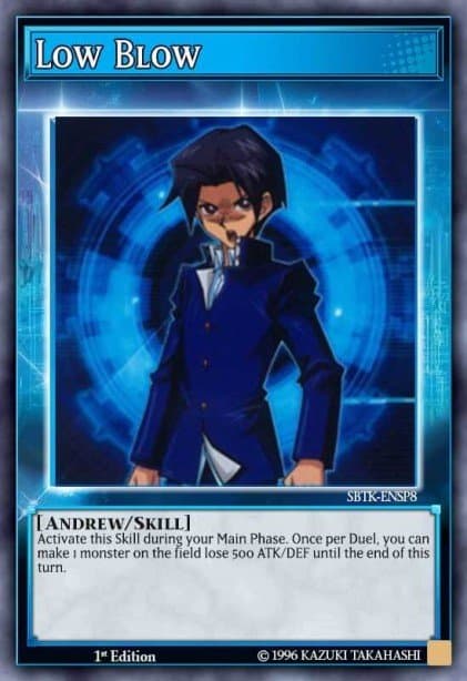 Low Blow Speed Duel: Battle City Box card