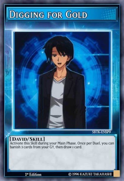 Digging for Gold Speed Duel: Battle City Box card