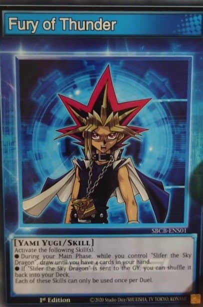 Fury of Thunder Speed Duel: Battle City Box card