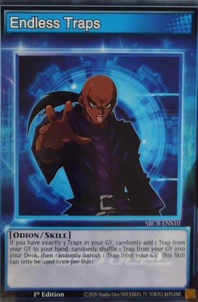Endless Traps Speed Duel: Battle City Box card