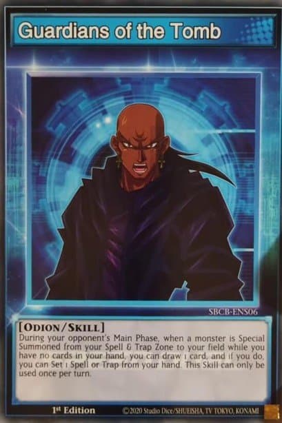 Guardians of the Tomb Speed Duel: Battle City Box card
