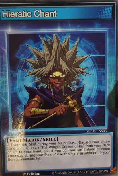Hieratic Chant Speed Duel: Battle City Box card