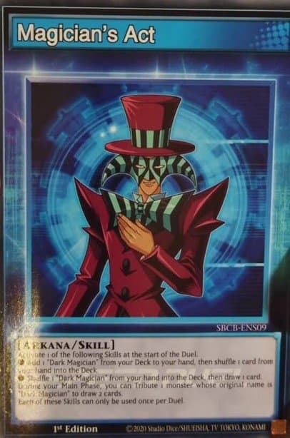Magician's Act Speed Duel: Battle City Box card