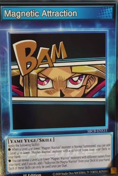 Magnetic Attraction Speed Duel: Battle City Box card