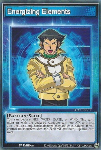 Energizing Elements 遊戲王 card