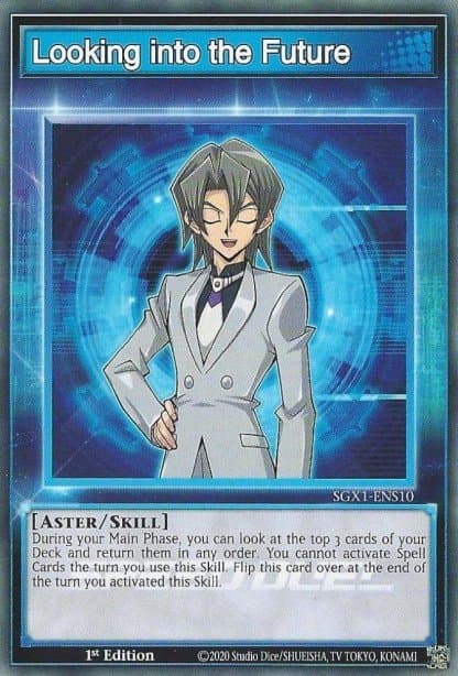 Looking into the Future Speed Duel GX: Duel Academy Box card