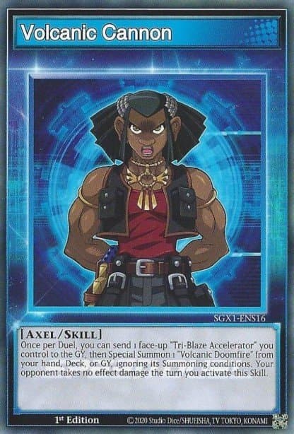 Volcanic Cannon Speed Duel GX: Duel Academy Box card