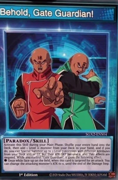 Behold, Gate Guardian! Speed Duel GX: Midterm Paradox card