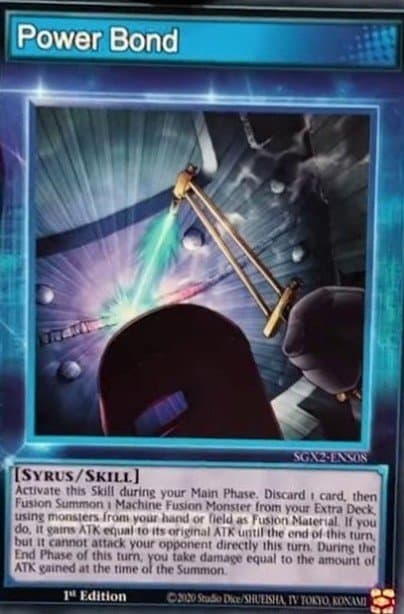 Power Bond (Skill Card) Speed Duel GX: Midterm Paradox card