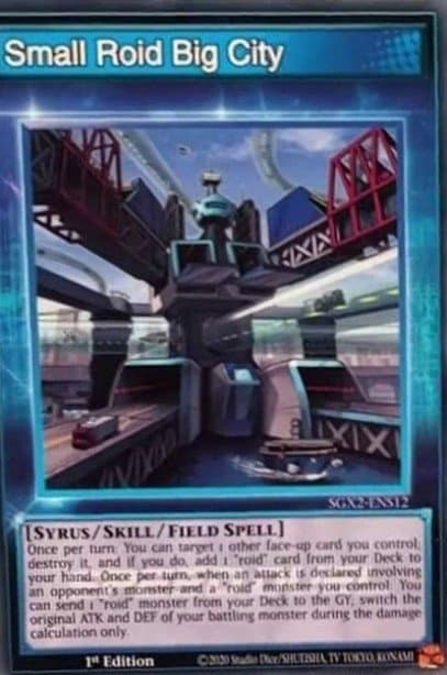 Small Roid Big City Speed Duel GX: Midterm Paradox card