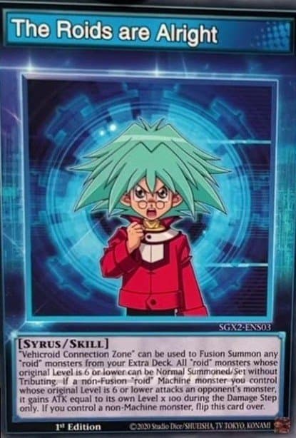The Roids are Alright Speed Duel GX: Midterm Paradox card