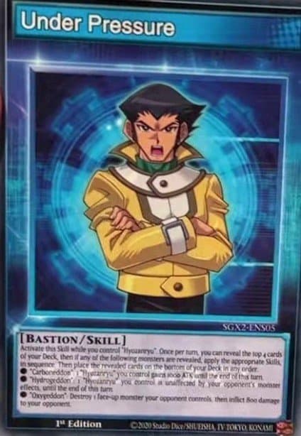 Under Pressure Speed Duel GX: Midterm Paradox card