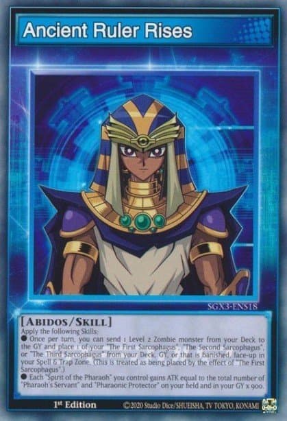 Ancient Ruler Rises Speed Duel GX: Duelists of Shadows card