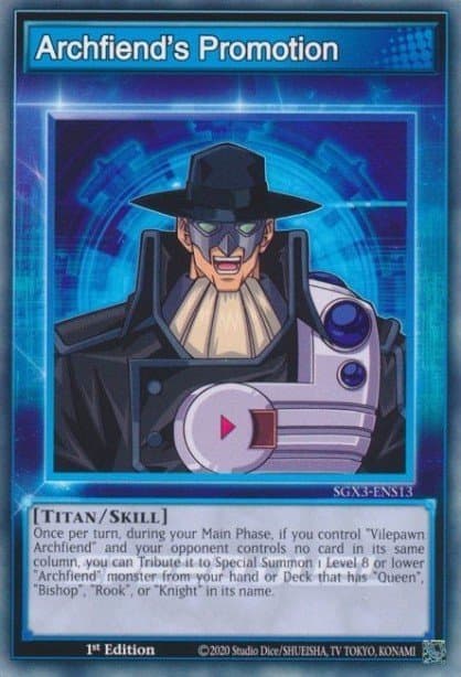 Archfiend's Promotion Speed Duel GX: Duelists of Shadows card