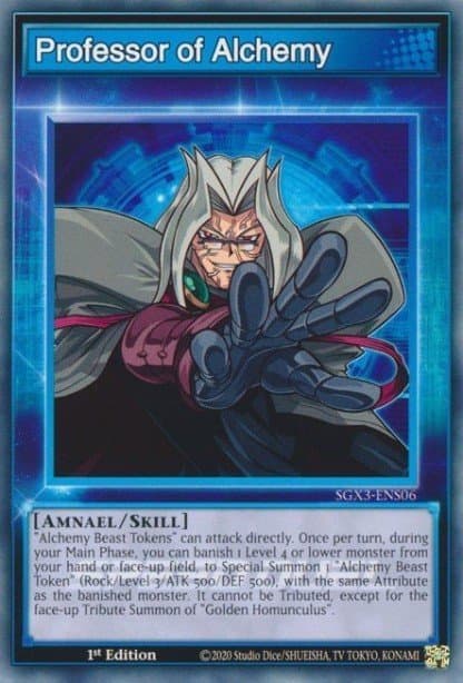 Professor of Alchemy Speed Duel GX: Duelists of Shadows card