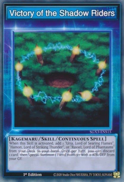 Victory of the Shadow Riders Speed Duel GX: Duelists of Shadows card