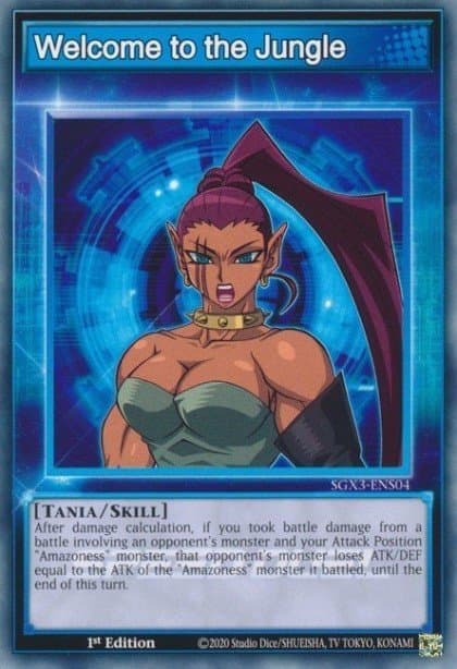 Welcome to the Jungle Speed Duel GX: Duelists of Shadows card