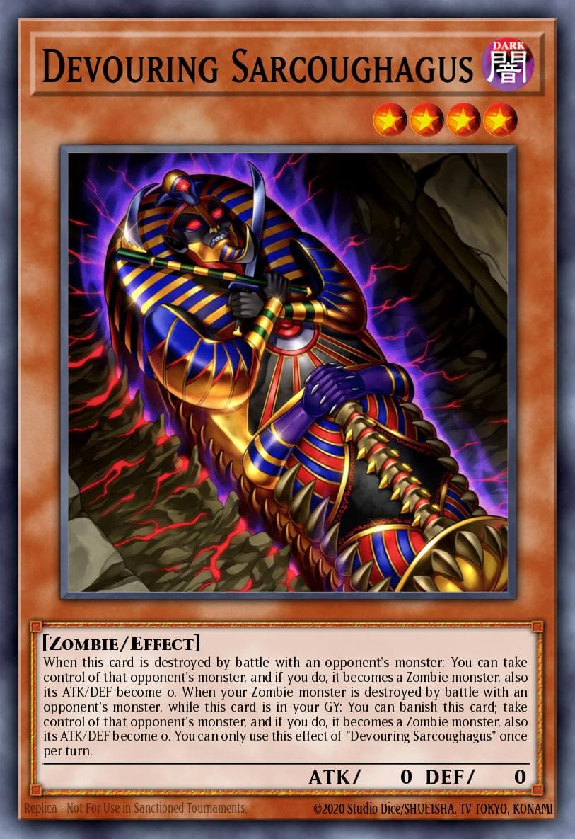 Devouring Sarcoughagus Dimension Force card
