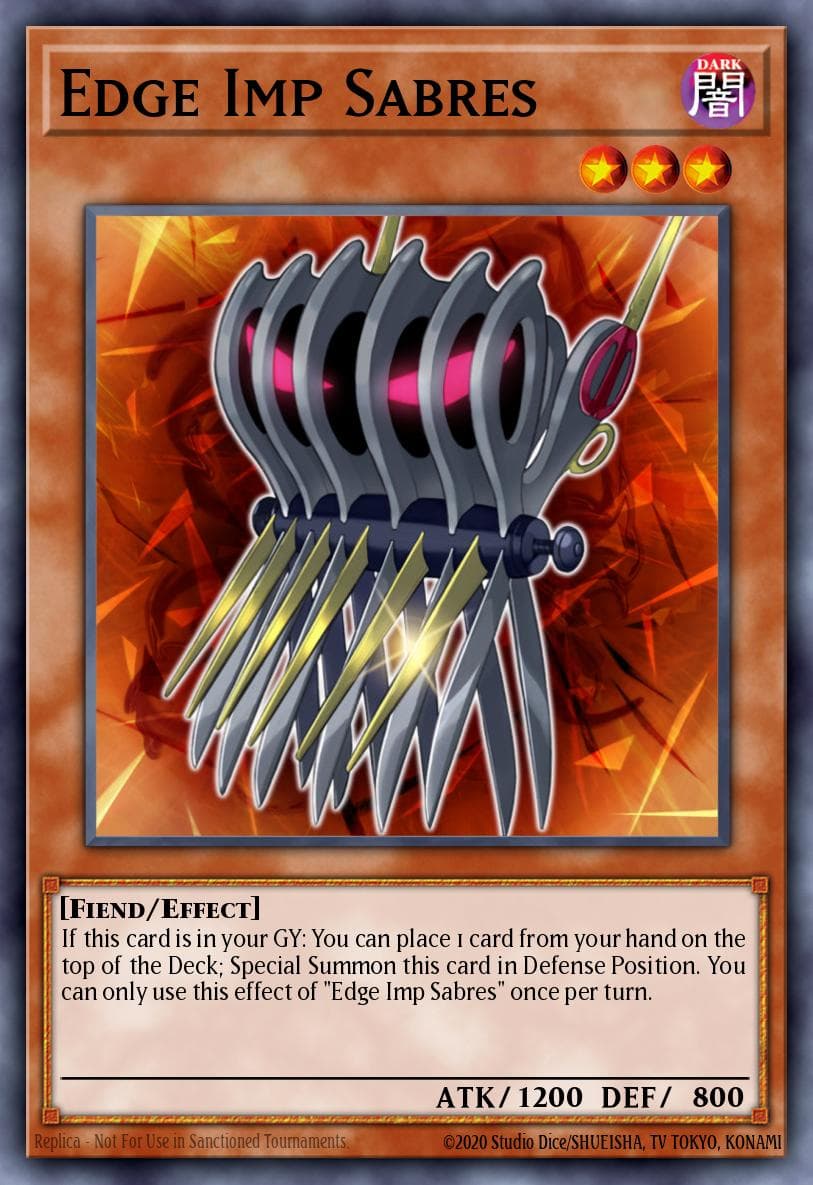 Edge Imp Sabres The New Challengers: Super Edition card