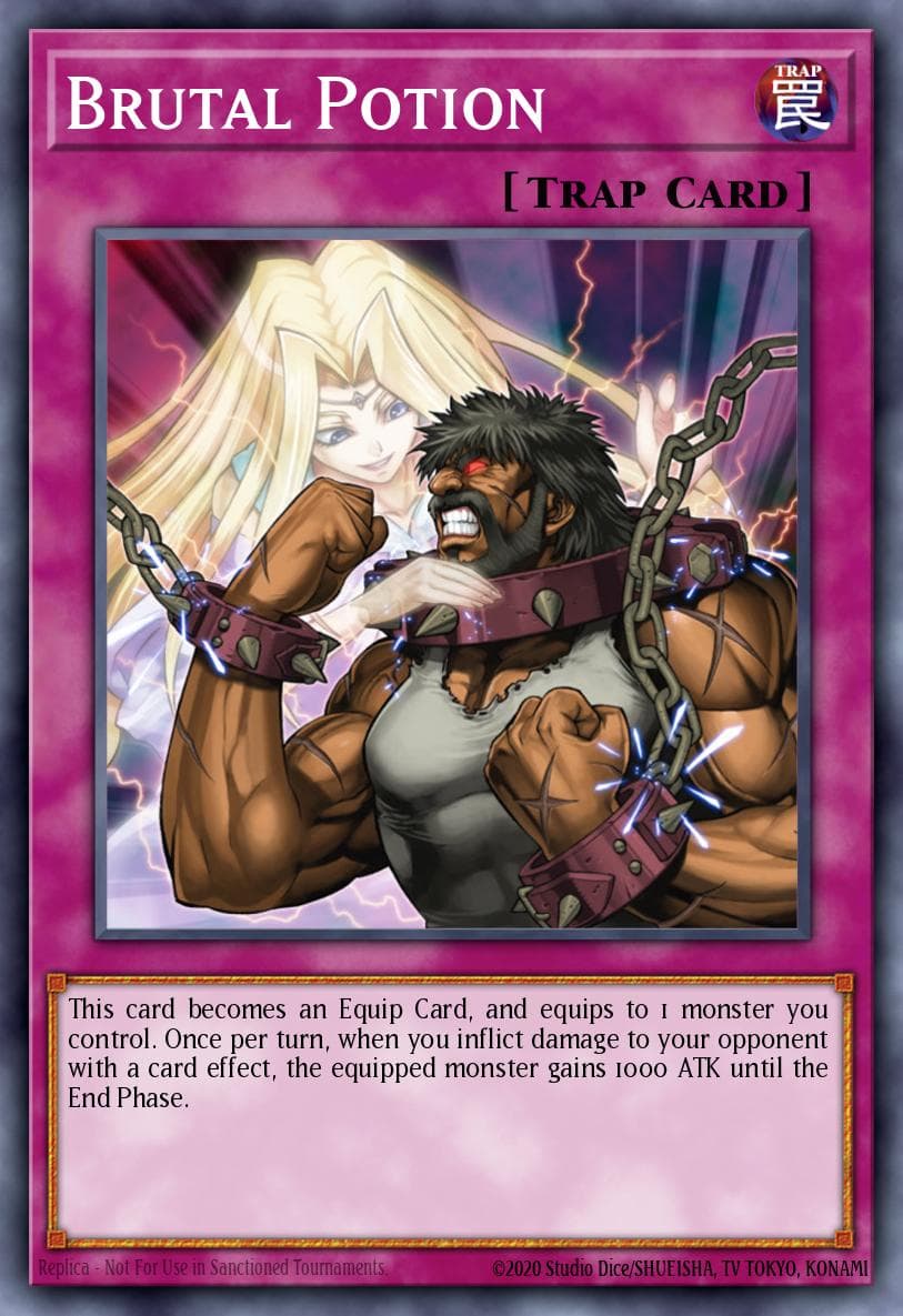Brutal Potion Yu-Gi-Oh! GX Tag Force Evolution promotional cards card