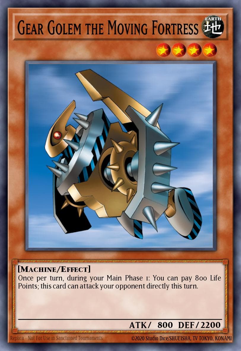 Gear Golem the Moving Fortress Ancient Sanctuary card