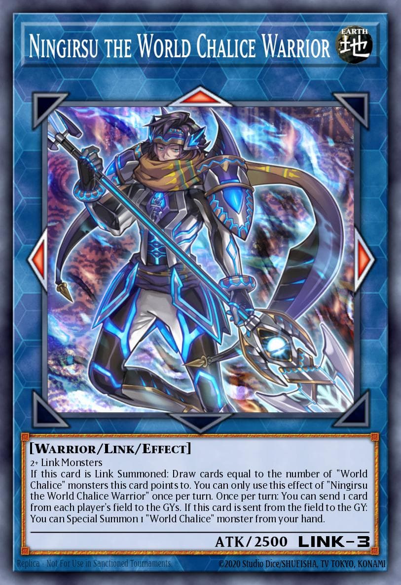 Ningirsu the World Chalice Warrior Code of the Duelist Special Edition card